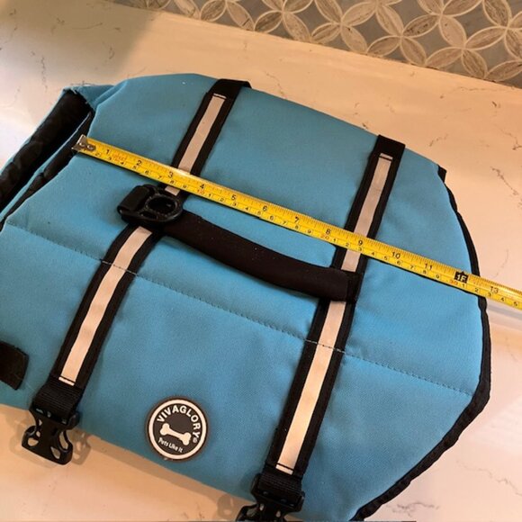 Dog Life Vest, Swimming Vest with Handle, Buoyancy for Dog Life Jacket, Size M - Picture 5 of 9